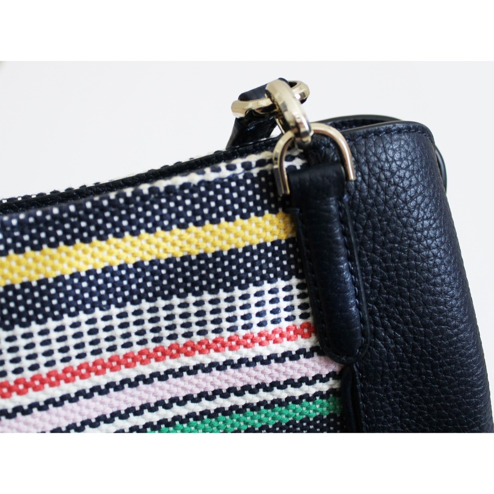 Authentic Kate Spade Jackson boardwalk stripe shoulder bag - Picture 10 of 10